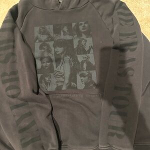 Taylor Swift Black Tour Hoodie